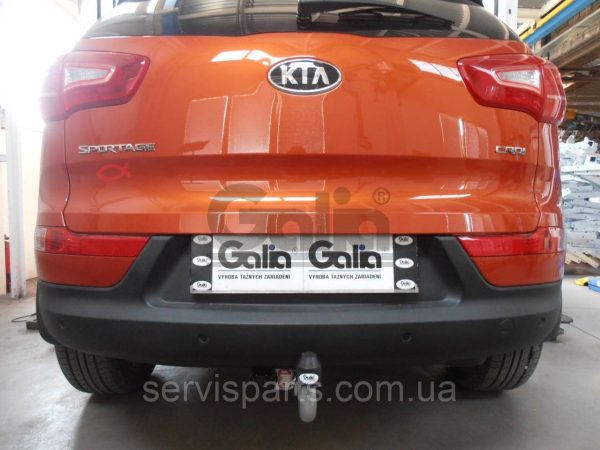 Оцинкований фаркоп на Kia Sportage 3 2010-2015 - Зображення 4