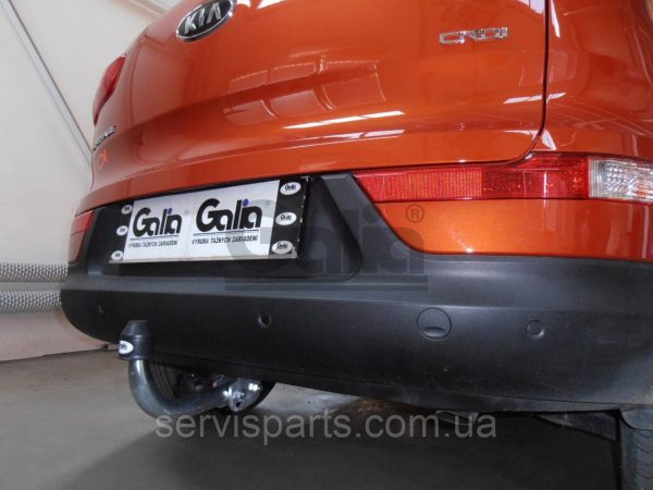 Оцинкований фаркоп на Kia Sportage 3 2010-2015 - Зображення 6