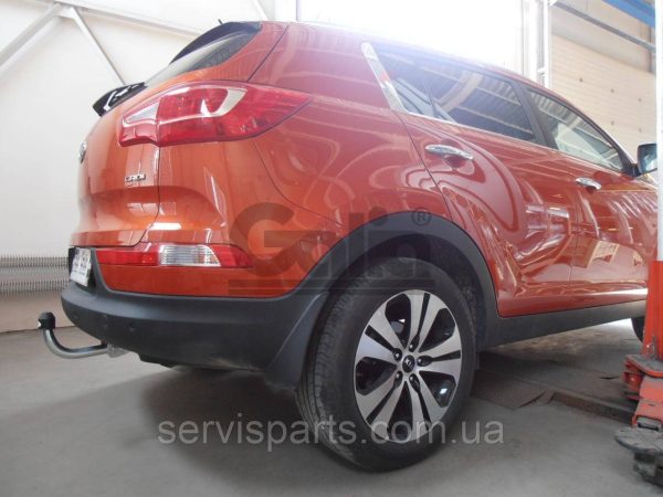Оцинкований фаркоп на Kia Sportage 3 2010-2015 - Зображення 9