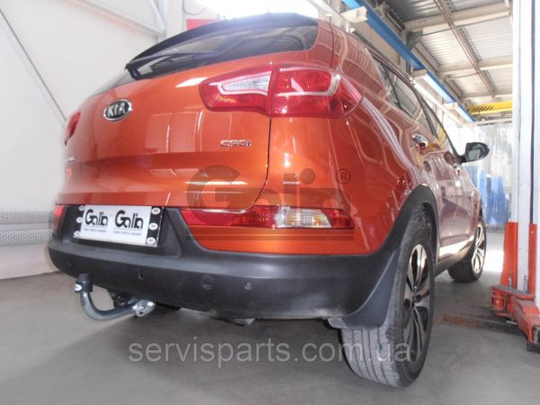 Оцинкований фаркоп на Kia Sportage 3 2010-2015