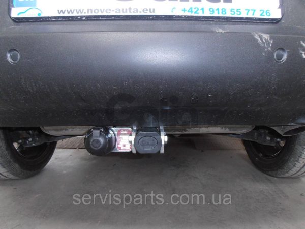 Оцинкований фаркоп на Kia Sportage 3 2010-2015 Бвстрознімний автомат на ручці - Зображення 4
