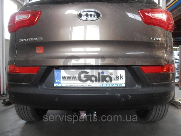 Оцинкований фаркоп на Kia Sportage 3 2010-2015 Бвстрознімний автомат на ручці - Зображення 5