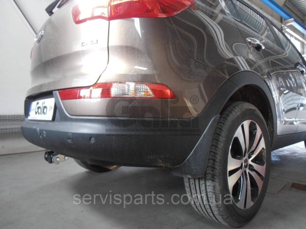 Оцинкований фаркоп на Kia Sportage 3 2010-2015 Бвстрознімний автомат на ручці - Зображення 6