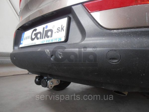 Оцинкований фаркоп на Kia Sportage 3 2010-2015 Бвстрознімний автомат на ручці