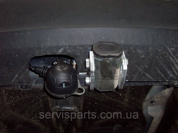 Оцинкований фаркоп для Kia Venga 2010- (Кіа Венга) Швидкознімний автомат на ручці - Зображення 2