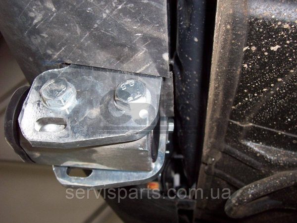 Оцинкований фаркоп для Kia Venga 2010- (Кіа Венга) Швидкознімний автомат на ручці - Зображення 3