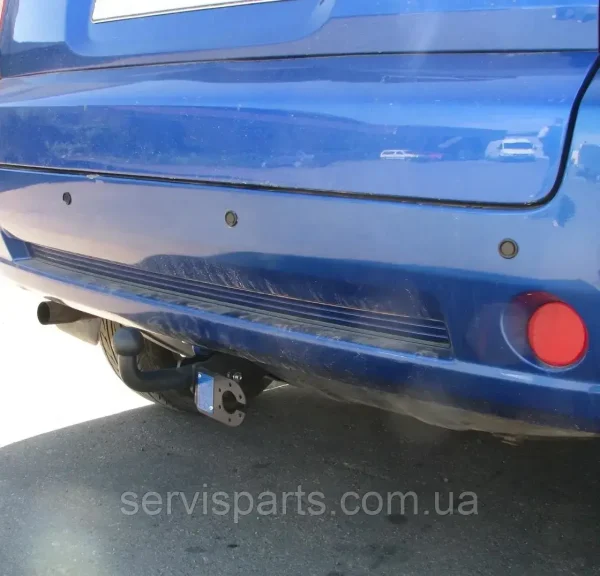 Знімний фаркоп на Honda HRV 1999-2005 (Хонда ШРВ) без підрізування бампера.