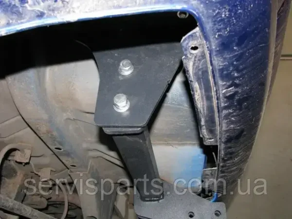 Знімний фаркоп на Honda HRV 1999-2005 (Хонда ШРВ) без підрізування бампера. - Зображення 3