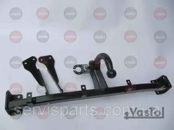 З'ємний фаркоп на Volkswagen Caddy 2004-2020 без підрізу бампера. - Зображення 7