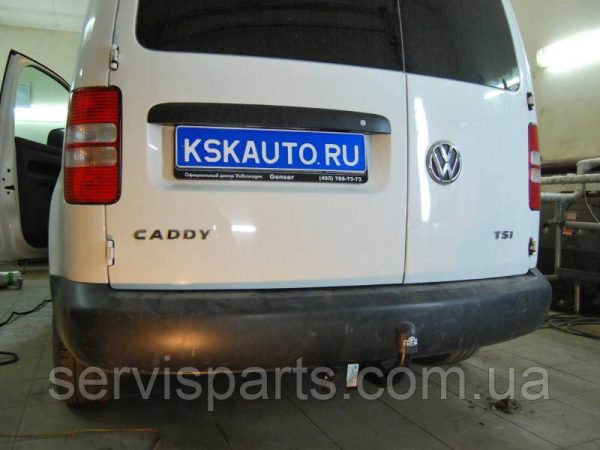Польський фаркоп на Volkswagen Caddy 2004-2020 без підрізання бампера - Зображення 6