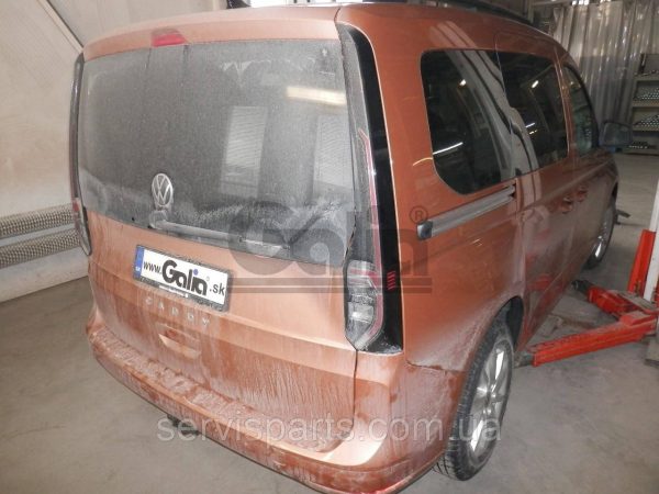Оцинкований фаркоп на Volkswagen Caddy V 2020- Швидкознімний автомат на ручці - Зображення 2