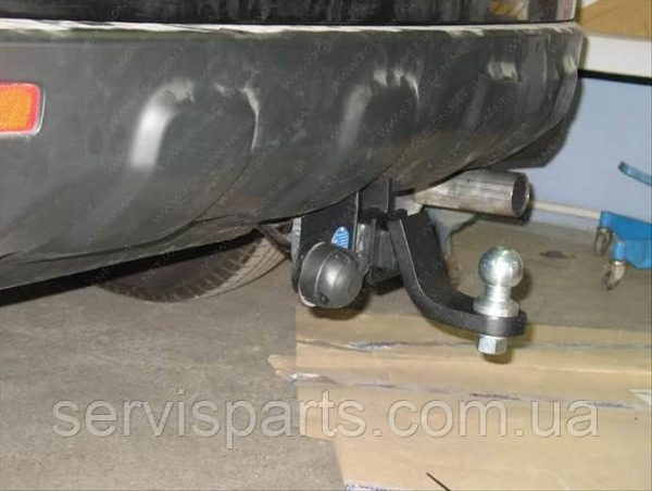 З'ємний фаркоп Honda CRV 2007-2012 Американська вставка під квадрат