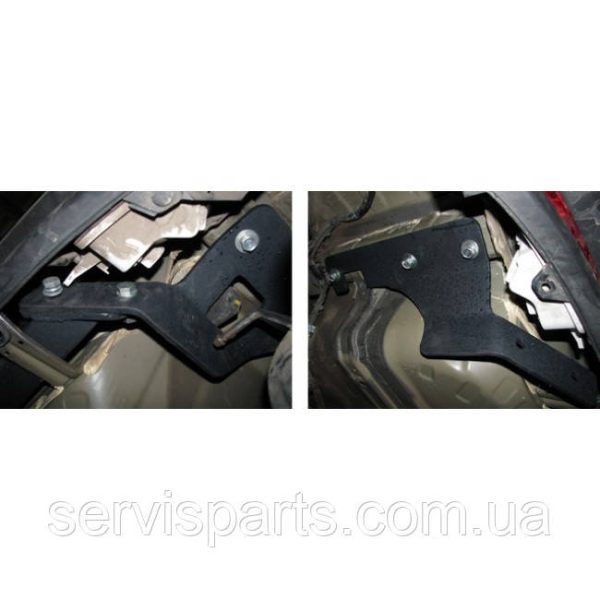 Знімний фаркоп на Honda CRV IV 2012-2018 (без підрізування бампера) - Зображення 3