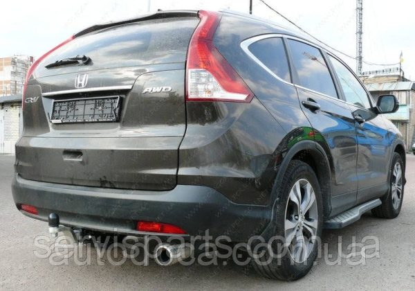 Знімний фаркоп Honda CRV IV 2012-2018 (без підрізування бампера) Американська вставка під квадрат - Зображення 3