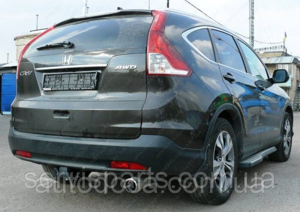 Знімний фаркоп Honda CRV IV 2012-2018 (без підрізування бампера) Американська вставка під квадрат - Зображення 2