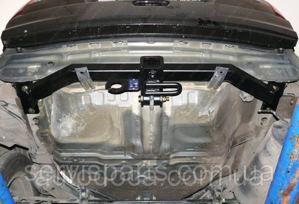 Знімний фаркоп Honda CRV IV 2012-2018 (без підрізування бампера) Американська вставка під квадрат - Зображення 7