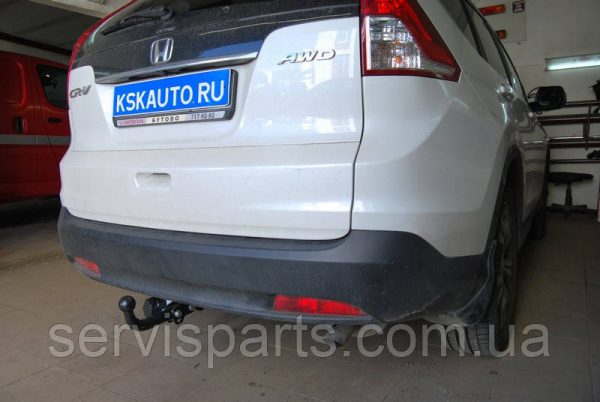 Польський фаркоп на Honda CRV IV 2012-2018 (без підрізання бампера) - Зображення 2