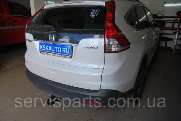Польський фаркоп на Honda CRV IV 2012-2018 (без підрізання бампера) - Зображення 5