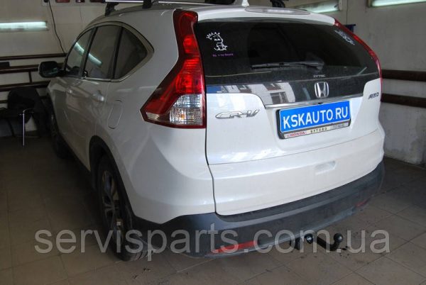 Польський фаркоп на Honda CRV IV 2012-2018 (без підрізання бампера) - Зображення 6