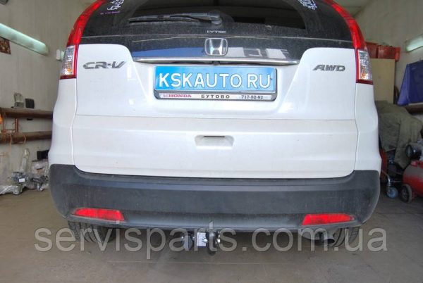 Польський фаркоп на Honda CRV IV 2012-2018 (без підрізання бампера) - Зображення 7
