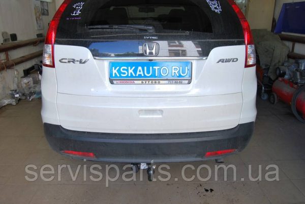 Польський фаркоп на Honda CRV IV 2012-2018 (без підрізання бампера) - Зображення 8