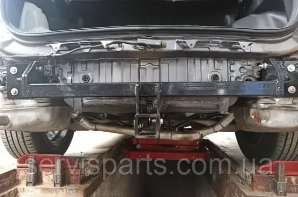 Знімний фаркоп на Honda CRV V 2017- (без підрізування бампера) Американська вставка під квадрат - Зображення 3