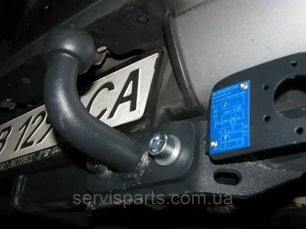 Знімний фаркоп на Honda CRV 1995-2002 без підрізування бампера. - Зображення 2