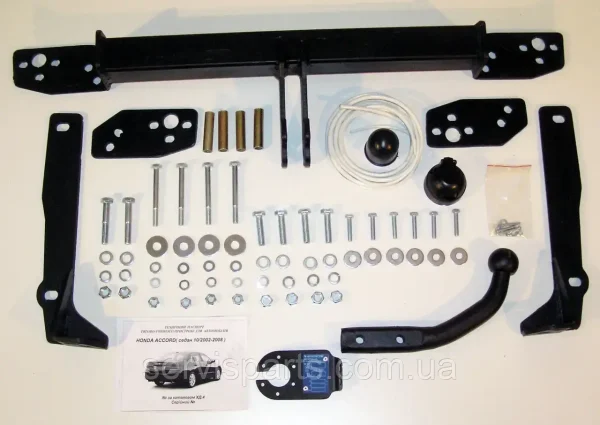 Знімний фаркоп на Honda Accord VII 2002-2008 (Хонда Акорд седан) - Зображення 2