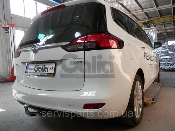 Оцинкований фаркоп на Opel Zafira C Tourer 2011-2019 (Опель Зафіра C)