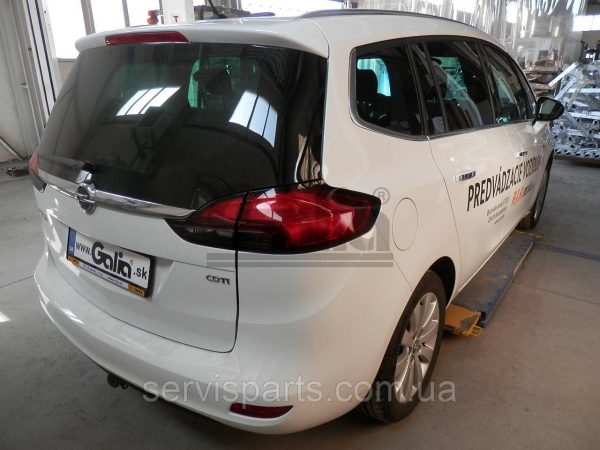 Оцинкований фаркоп Opel Zafira C Tourer 2011-2019 (Опель Зафіра C) Швидкознімний автомат на ручці - Зображення 3