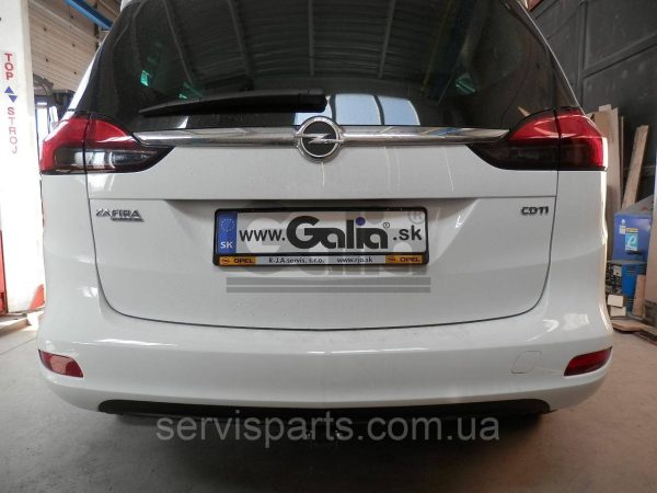 Оцинкований фаркоп Opel Zafira C Tourer 2011-2019 (Опель Зафіра C) Швидкознімний автомат на ручці - Зображення 4
