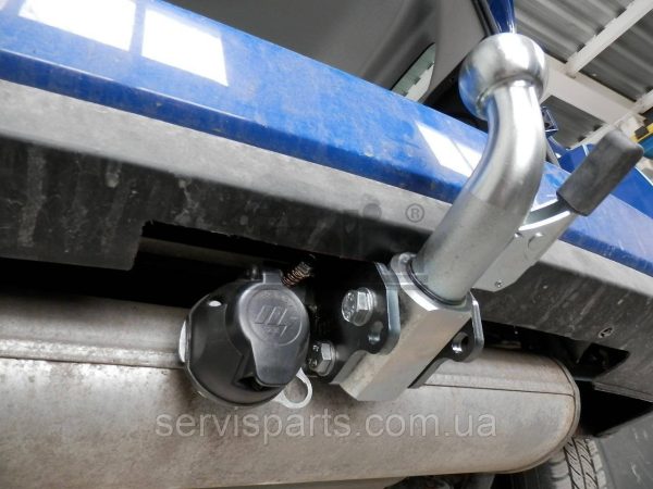 Словацький фаркоп на Opel Combo D 2012-2018 (Опель Комбо Д) Швидкознімний автомат на ручці
