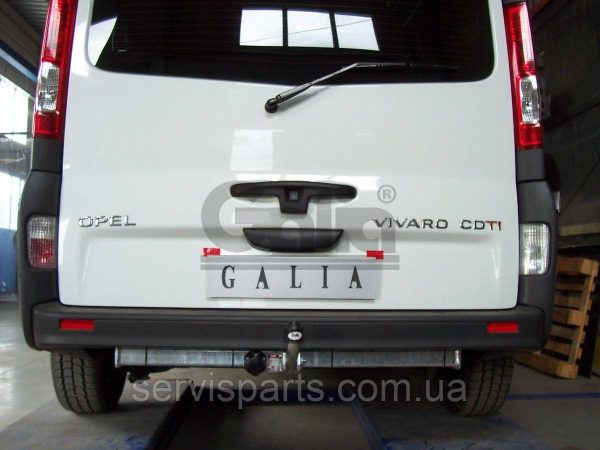 Оцинкований фаркоп на Renault Trafic 2001-2014 (Рено Трафік) - Зображення 8