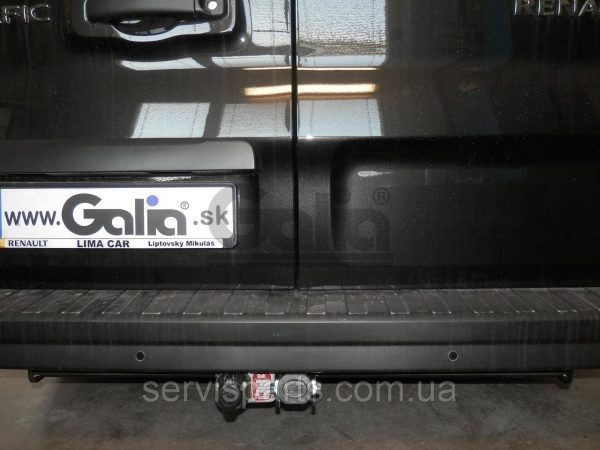 Оцинкований фаркоп на Opel Vivaro 2014-2019 (Опель Віваро) Швидкознімний автомат на ручці