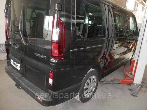 Оцинкований фаркоп на Opel Vivaro 2014-2019 (Опель Віваро) Швидкознімний автомат на ручці - Зображення 2