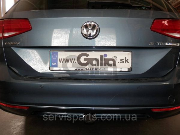 Фаркоп для Volkswagen Passat B8 2014- (Фольксваген Пасат) Швидкознімний автомат на ручці - Зображення 2