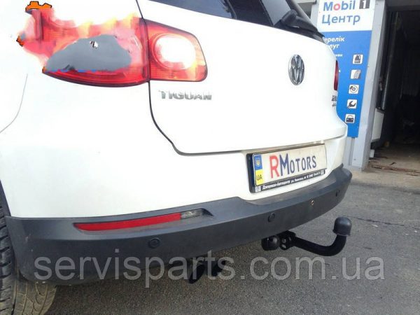 З'ємний фаркоп на Volkswagen Tiguan 2007-2016- (Фольксваген Тігуан) - Зображення 6