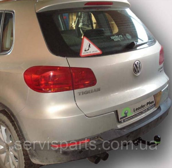 З'ємний фаркоп на Volkswagen Tiguan 2007-2016- (Фольксваген Тігуан) - Зображення 3