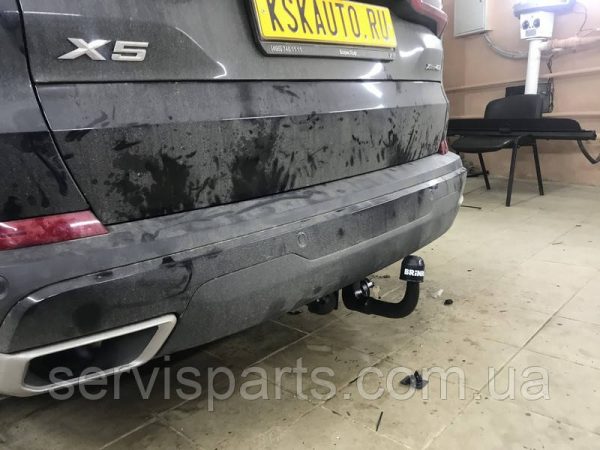 Швидкоз'ємний фаркоп на BMW X5 G05 2018 - на ключах - Зображення 3