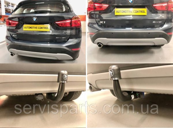 Швидкознімний фаркоп на BMW X1 F48 2015 - на ключах - Зображення 9