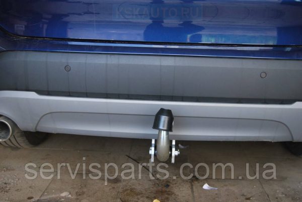 Оцинкований фаркоп на BMW X1 F48 2015 - без підрізу бампера. - Зображення 7