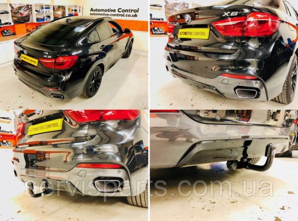 Швидкознімний фаркоп на BMW X6 F16 F86 2014-2019 на ключах