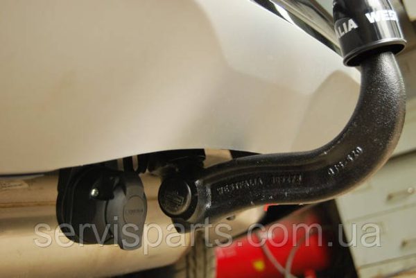 Швидкознімний фаркоп на BMW X6 F16 F86 2014-2019 на ключах - Зображення 10