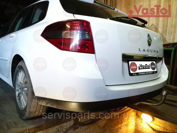 З'ємний фаркоп на Renault Laguna III 2007-2015 (Рено Лагуна 3 вагон)