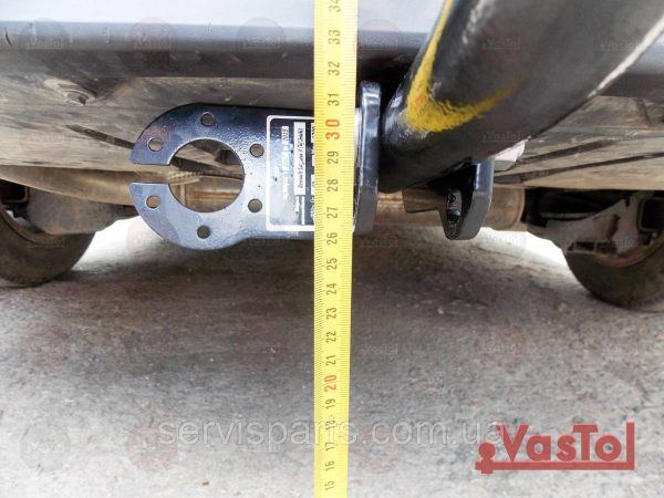 З'ємний фаркоп на Renault Laguna III 2007-2015 (Рено Лагуна ліфтбек) - Зображення 7