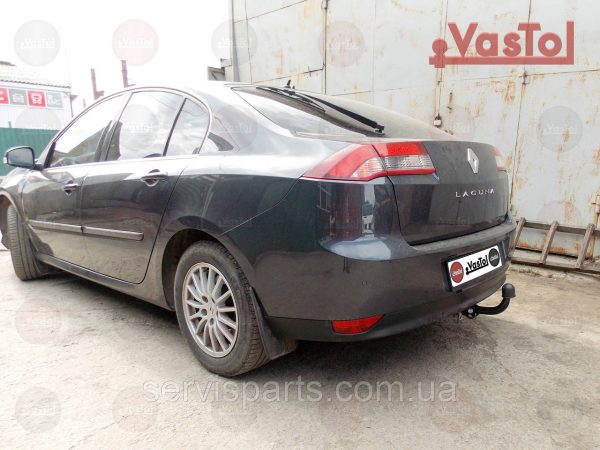 З'ємний фаркоп на Renault Laguna III 2007-2015 (Рено Лагуна ліфтбек) - Зображення 6