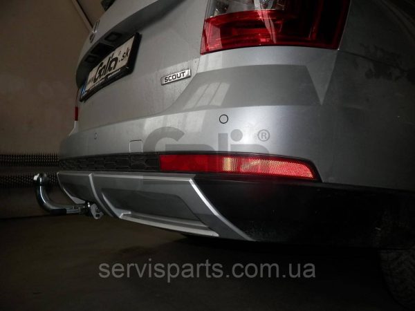 Оцинкований фаркоп на Skoda Octavia A7, Scout 2013-2020 (Шкода Октавія А7) - Зображення 8