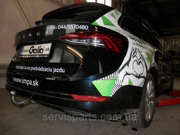 Оцинкований фаркоп на Skoda Octavia A8 2020- (Шкода Октавія А8) - Зображення 3