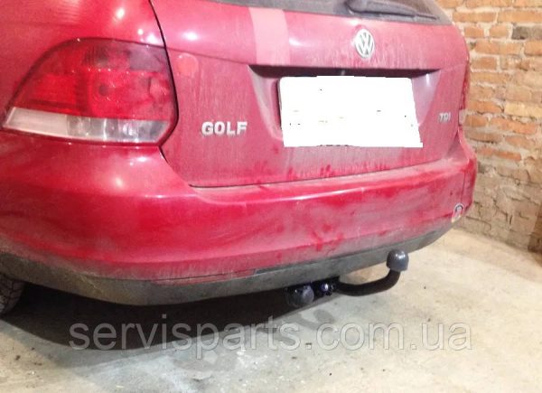 Знімний фаркоп на Volkswagen Golf V і VI 2003-2014 (универсал Variant)