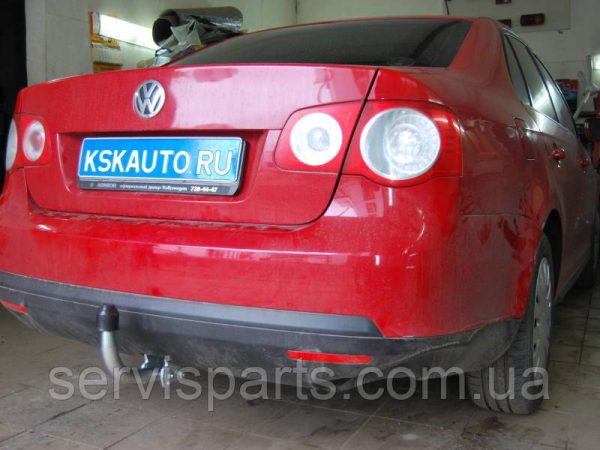 Оцинкований фаркоп на Volkswagen Jetta V 2005-2011 (Фольксваген Джета) - Зображення 7